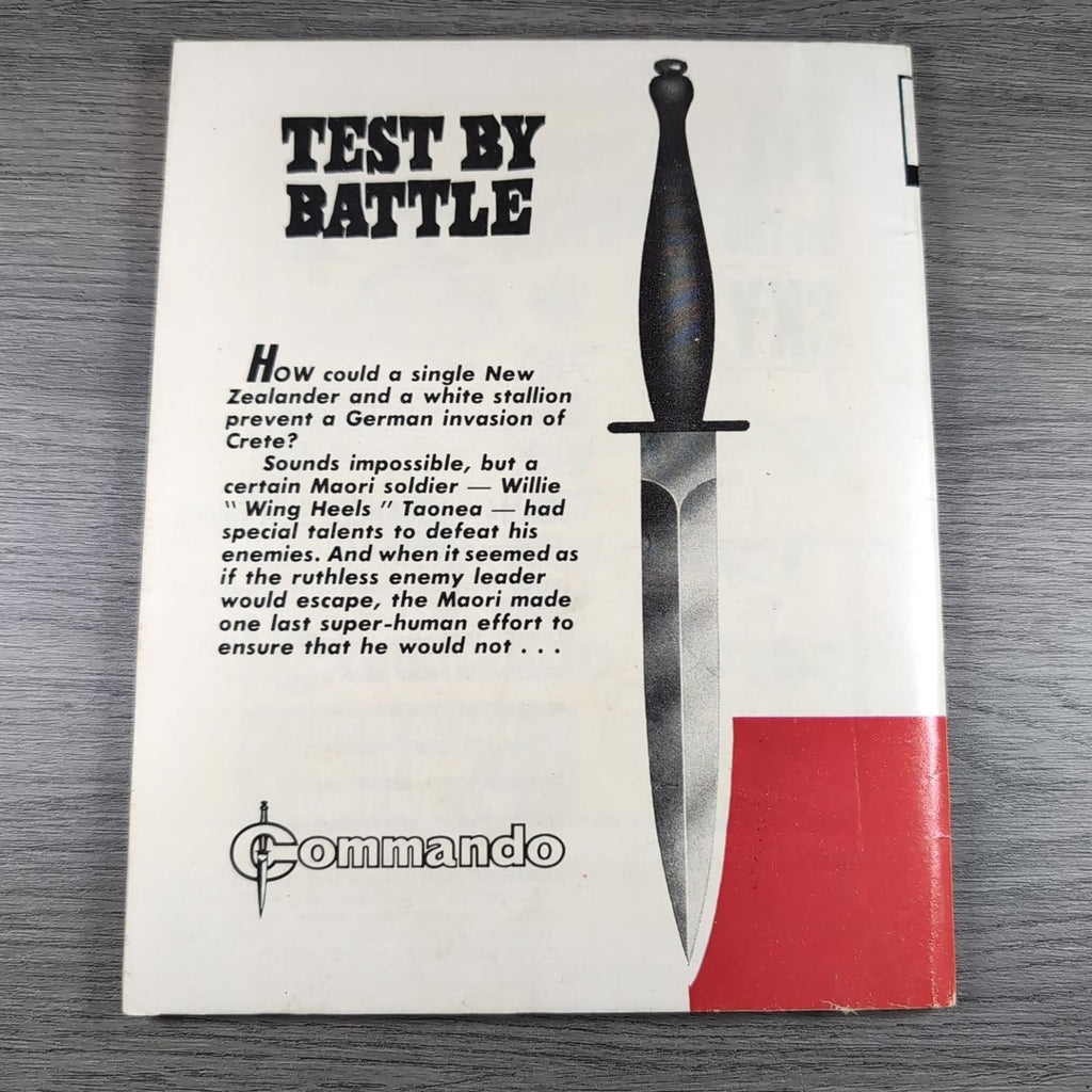 Commando Comic Issue Number 1188 Test By Battle