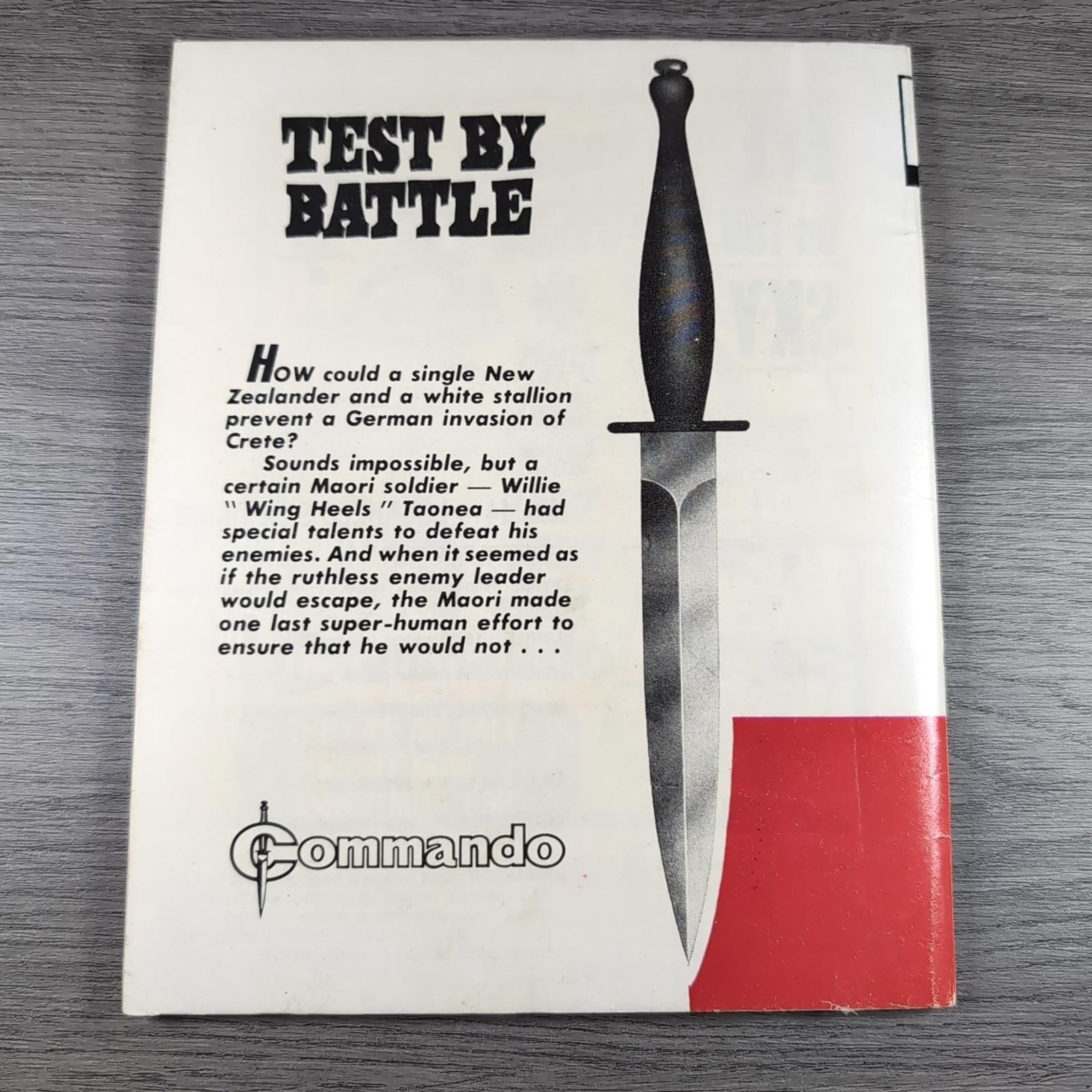 Commando Comic Issue Number 1188 Test By Battle