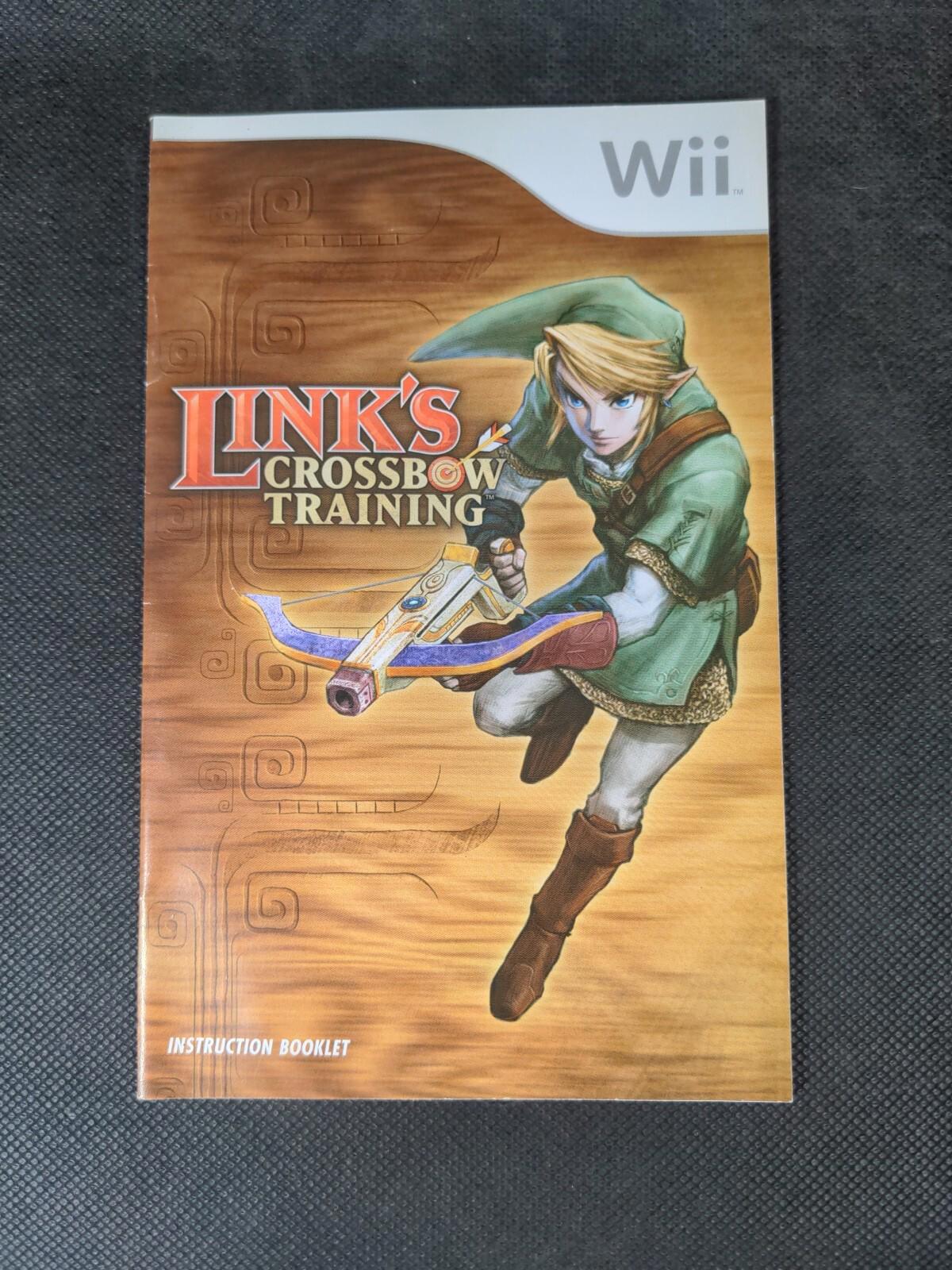 Links Crossbow Training Nintendo Wii Game & Manual