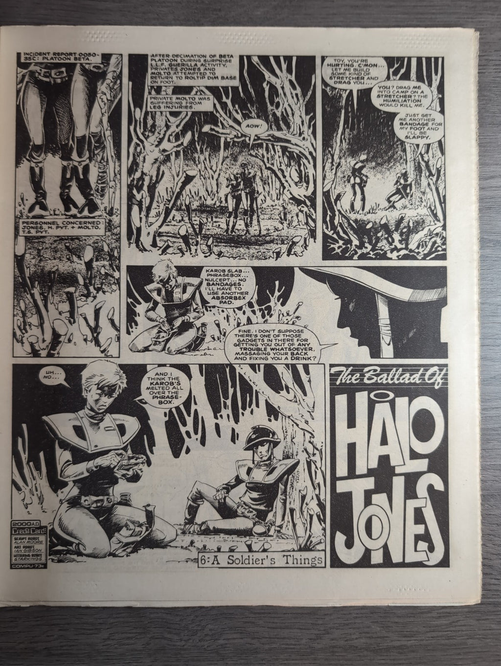 2000AD Prog 457 Featuring Judge Dread Comic 15th Feb 1986 Vintage Retro Comic