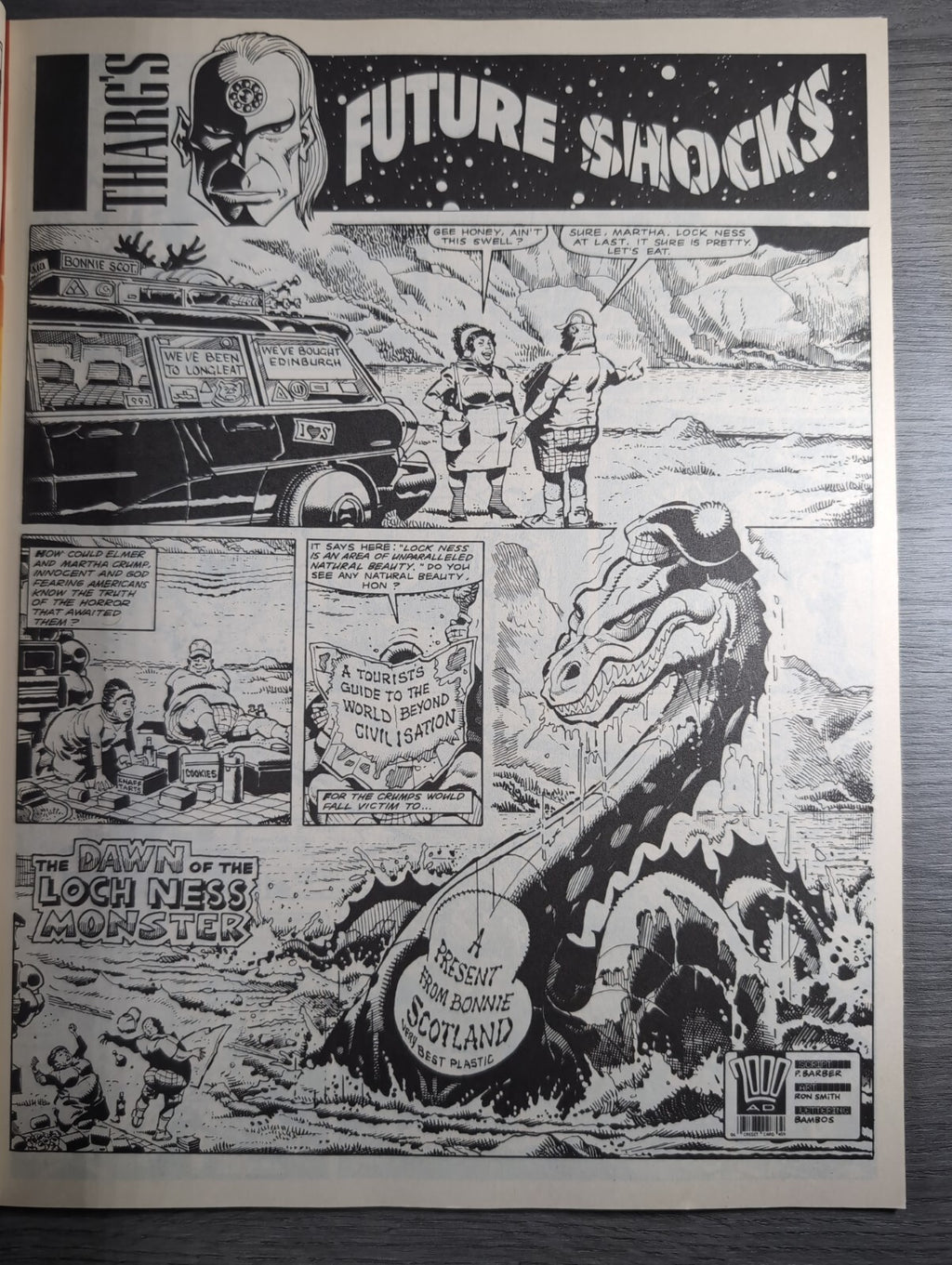2000AD Prog 674 Featuring Judge Dredd Comic 14th April 1990 Vintage Retro Comic