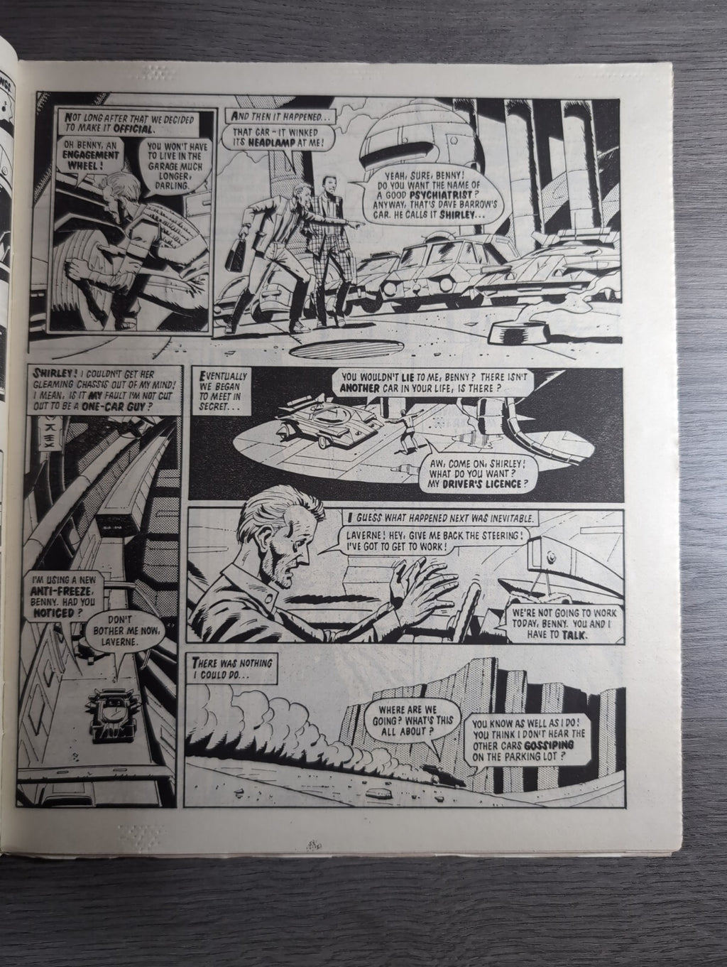 2000AD Prog 481 Featuring Juddge Dread Comic Date 2nd August 1986 Vintage Comics