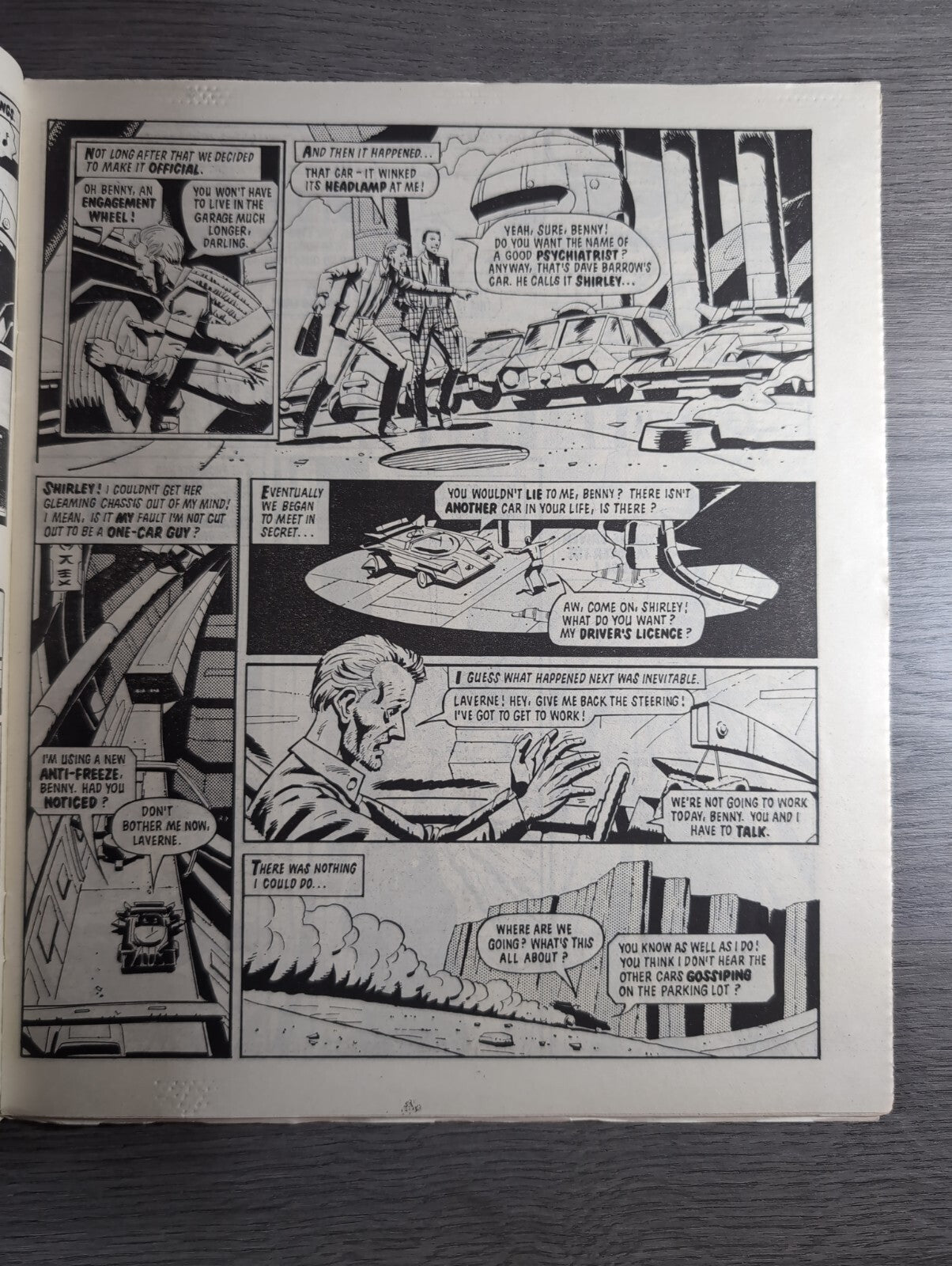 2000AD Prog 481 Featuring Juddge Dread Comic Date 2nd August 1986 Vintage Comics