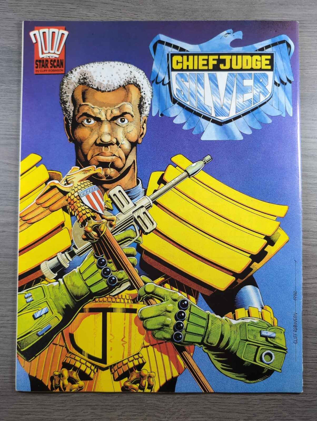 2000AD Prog 601 Featuring Judge Dread Comic 19th Nov 1988 Vintage Retro Comic