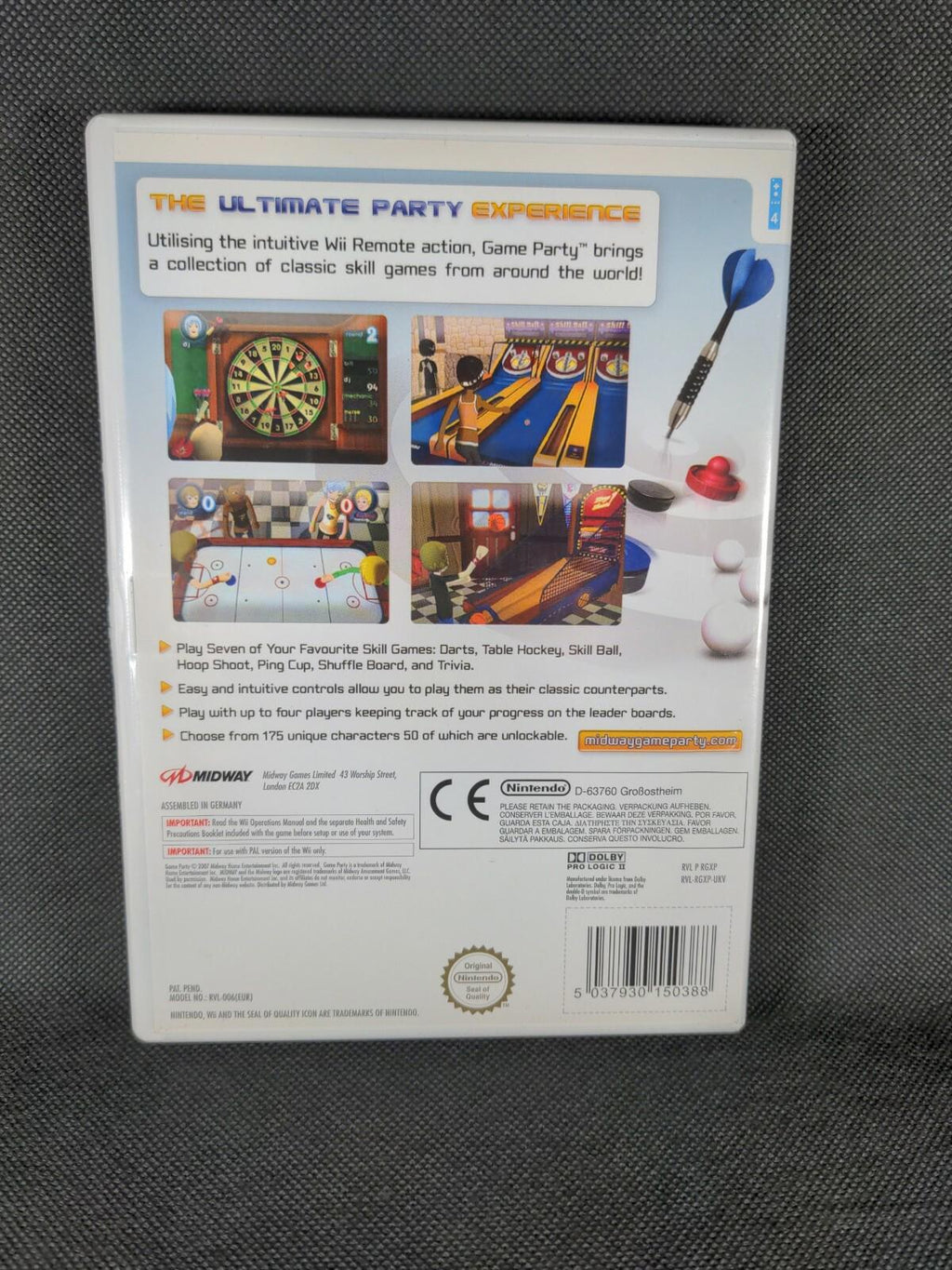 Game Party Nintendo Wii PAL Region Age 3+