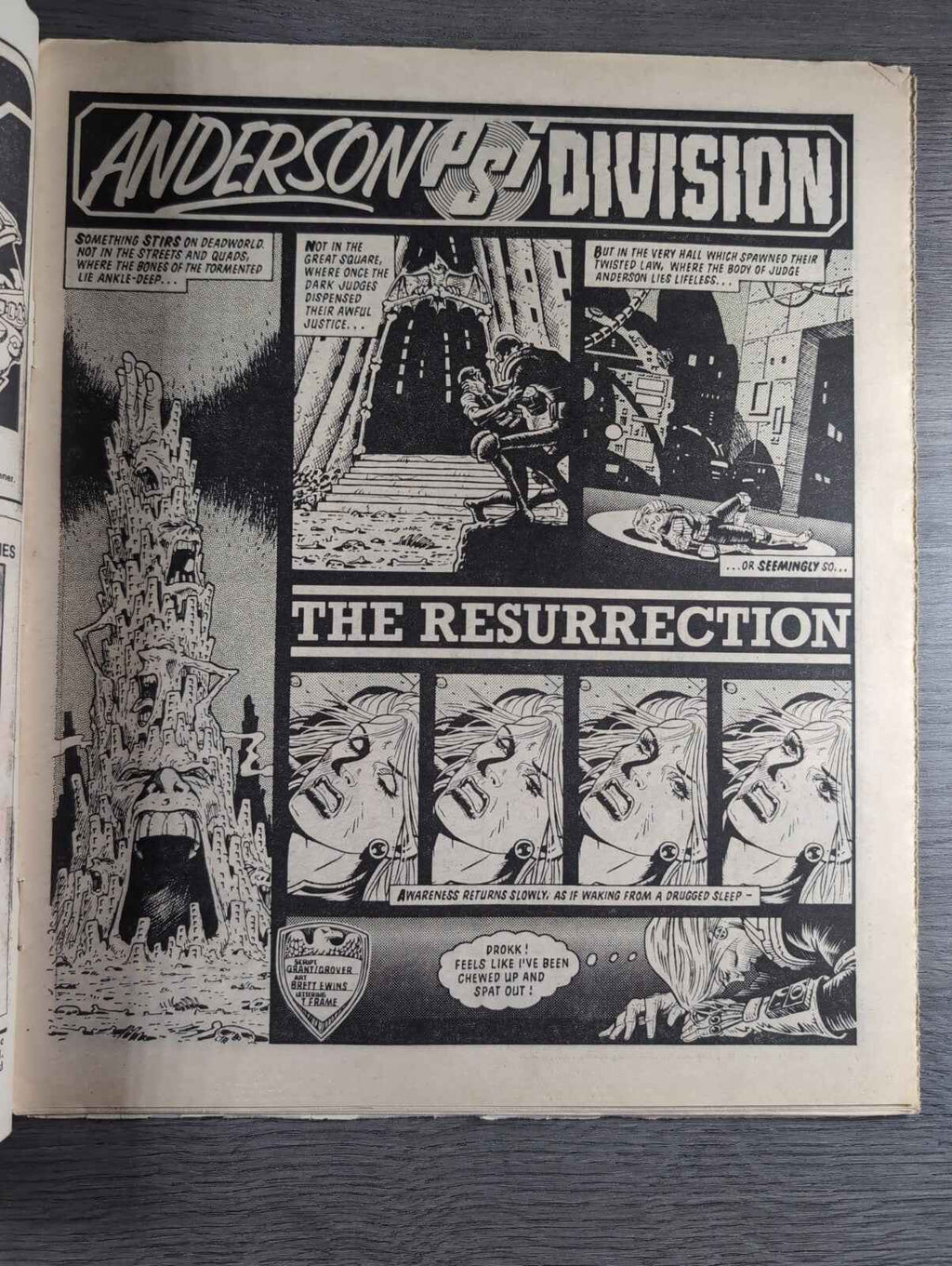 2000AD Prog 420 Featuring Judge Dread Comic 1st June 1985 Vintage Retro Comic