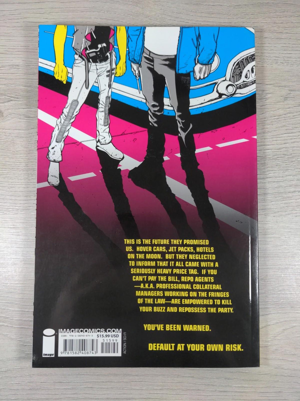 Image Comics Repo by Rick Spears Paperback 2008 Graphic Novel