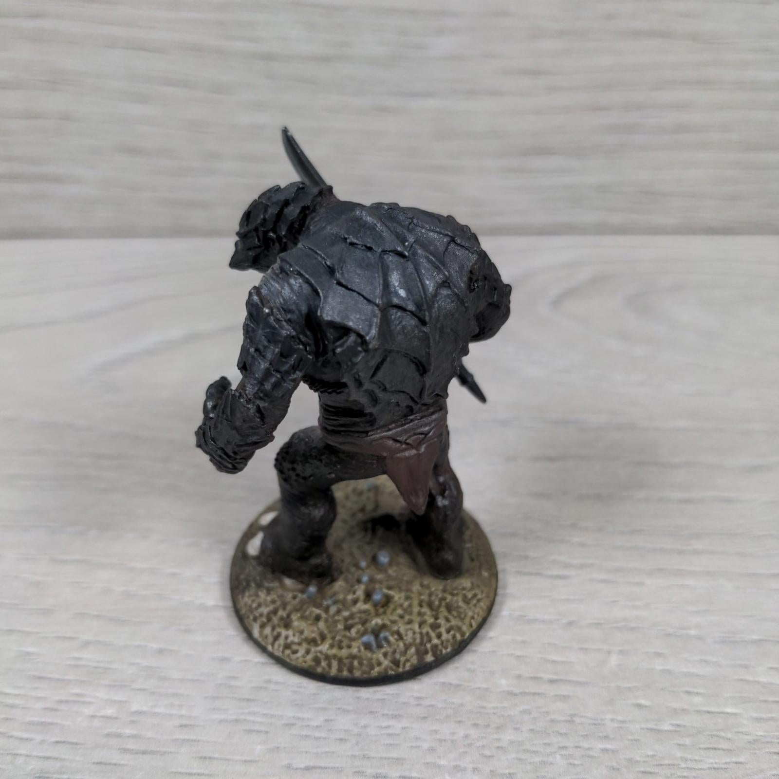 Eaglemoss Armoured Troll Lord of the Rings Collectors Models Metal Figure 2008