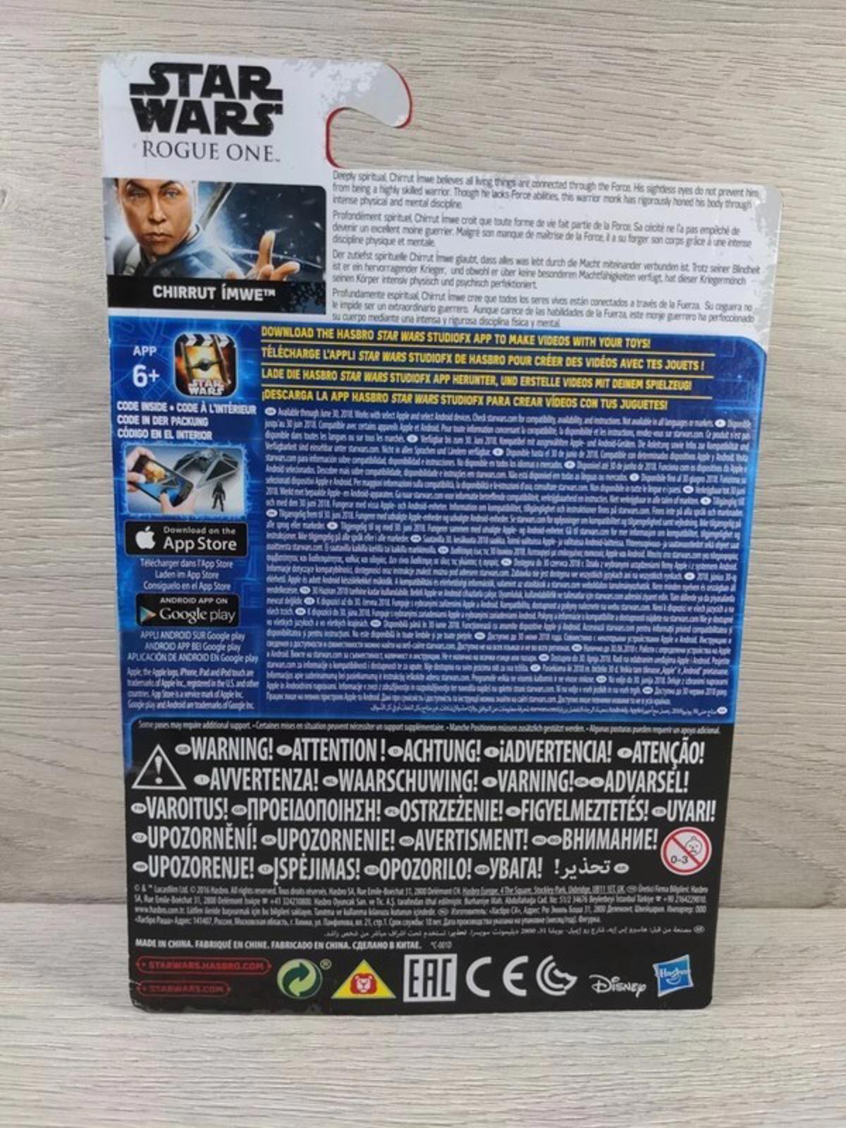 Hasbro Star Wars Chirrut Îmwe Figure 2018 Rouge One - Retrorama UK