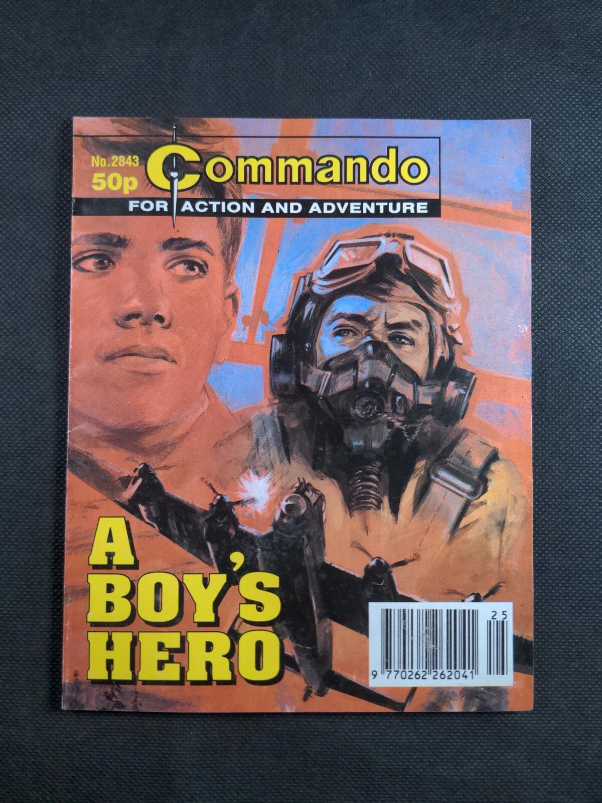 Commando Comic Issue Number 2843 A Boy's Hero - Retrorama UK
