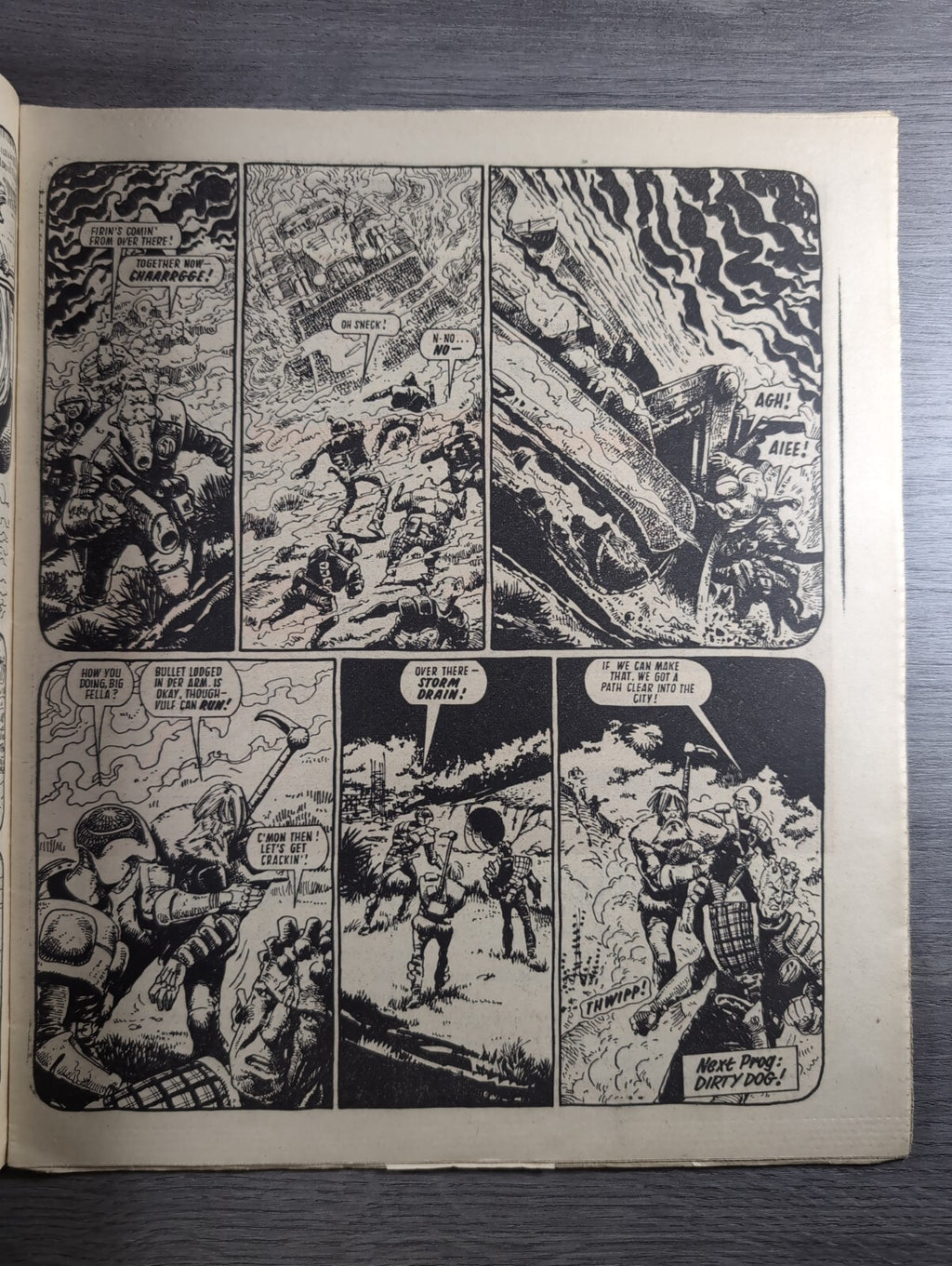 2000AD Prog 370 Featuring Judge Dredd Comic 26th May 1984 Vintage Retro Comic