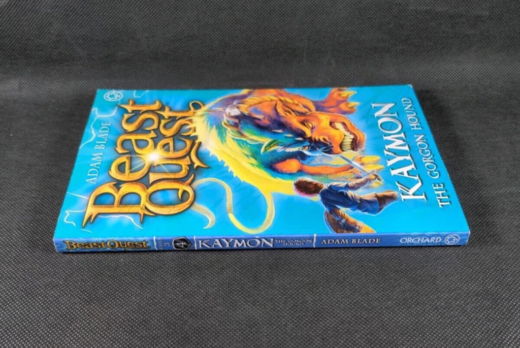 Beast Quest - Series 3 - Book 4 Kaymon The Gorgon Hound - Adam Blade - Retrorama UK