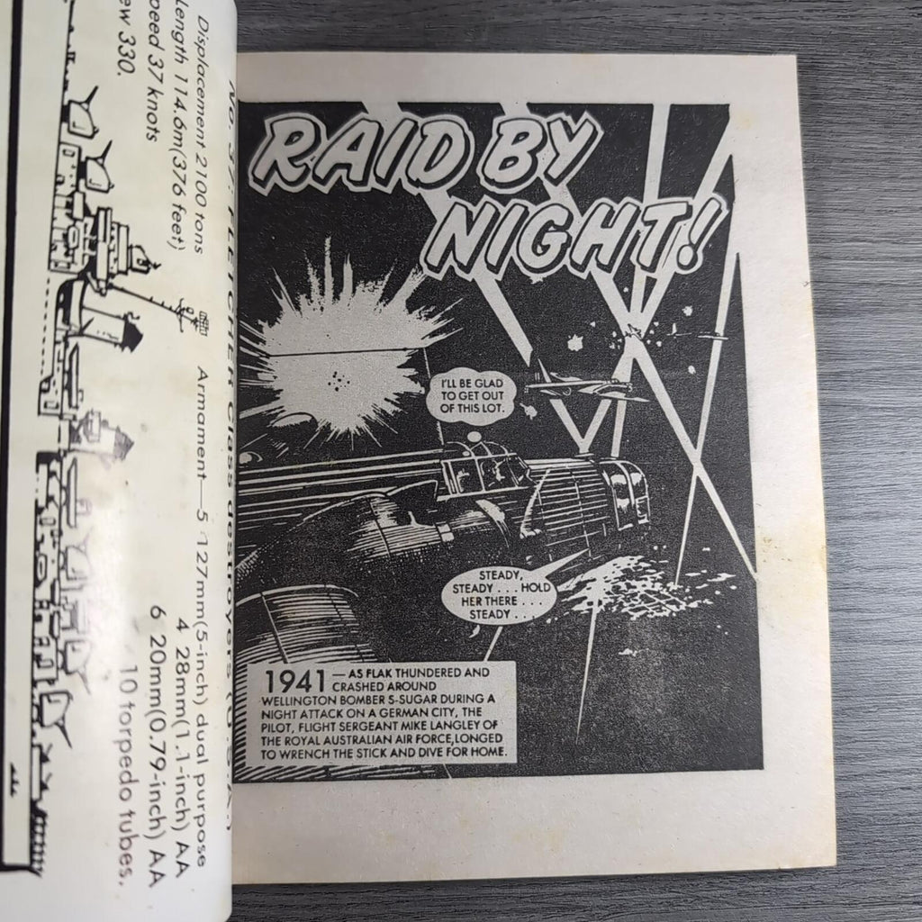 Commando Comic 2461 Raid By Night! Vintage War Comic
