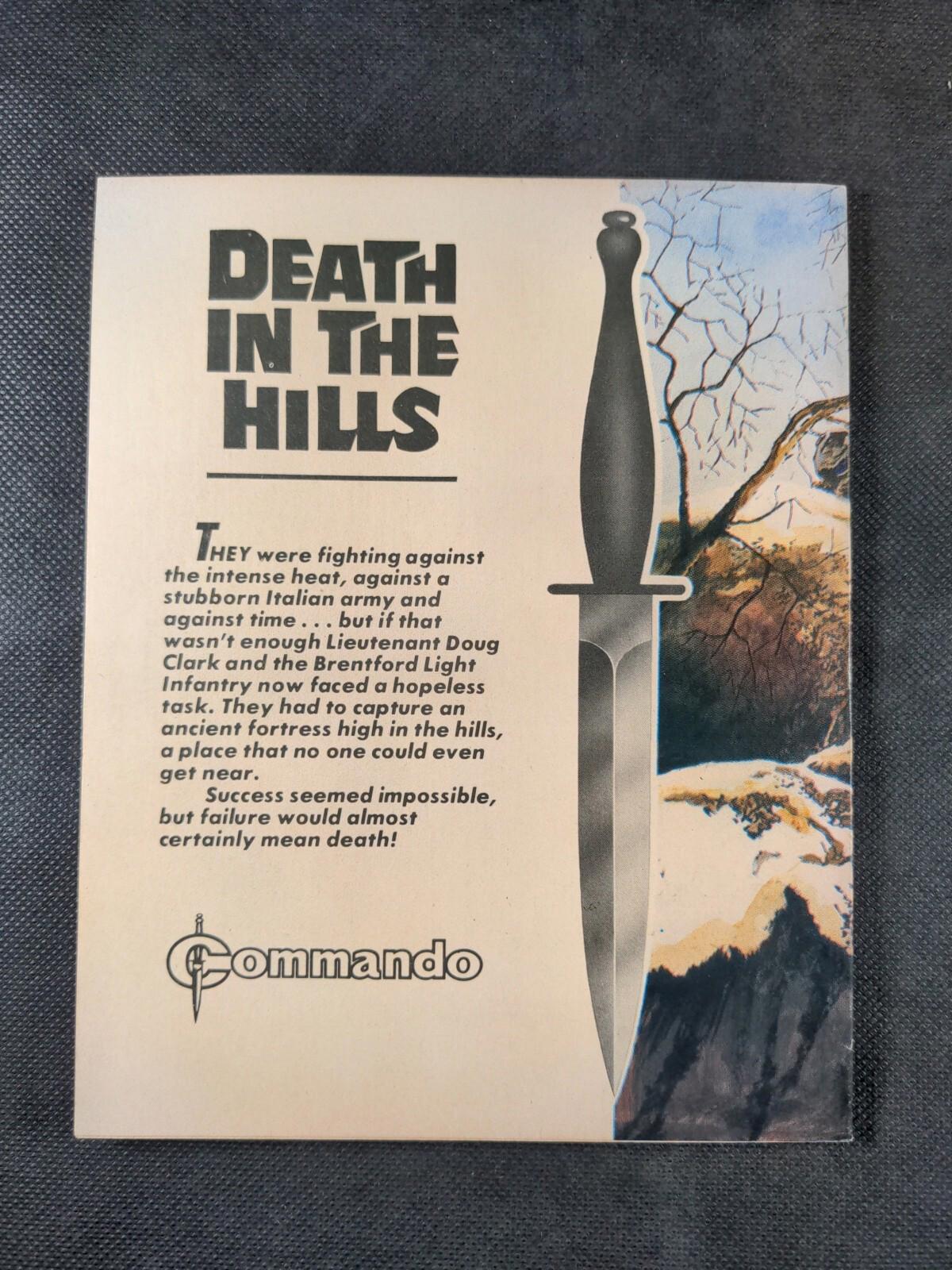 Commando Comic Issue Number 1346 Death In The Hills