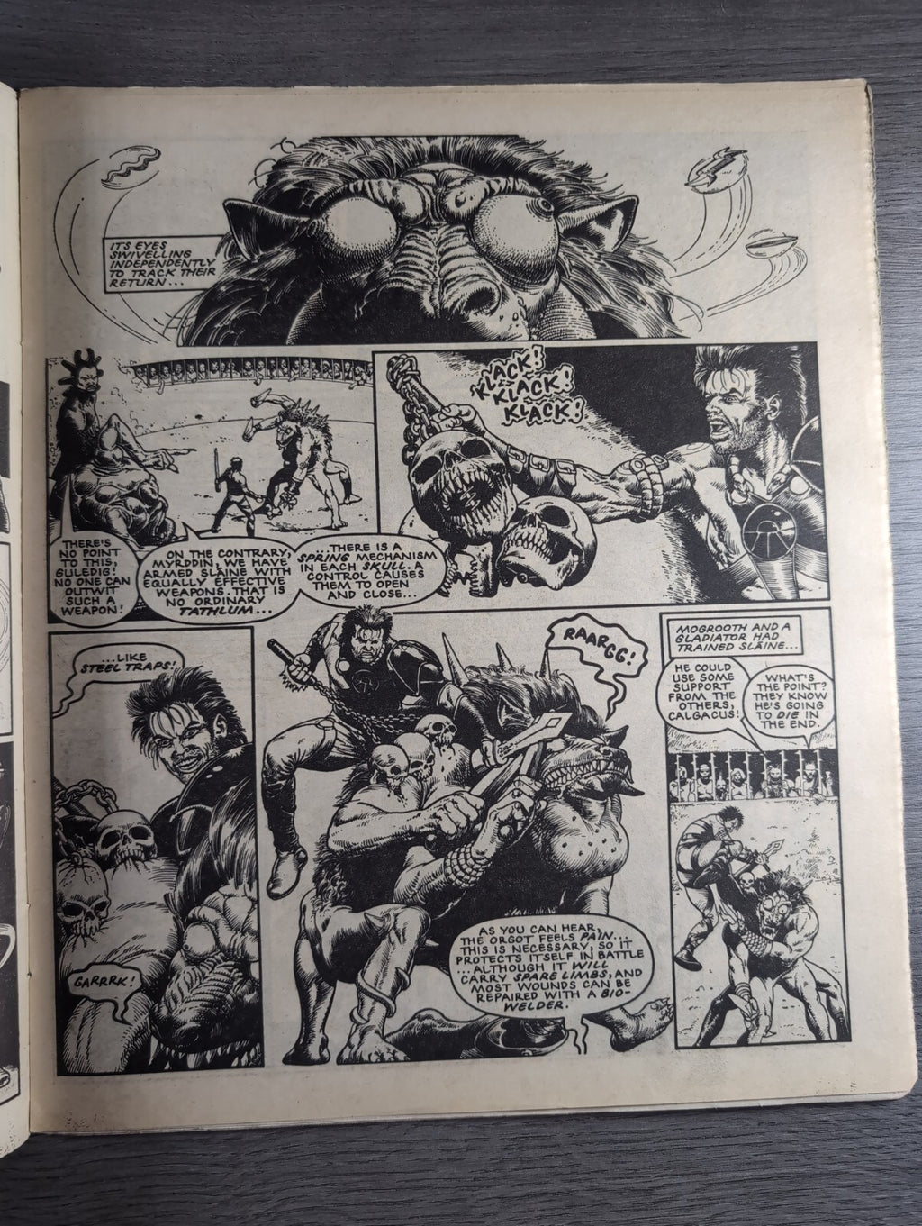 2000AD Prog 427 Featuring Judge Dread Comic 20th July 1985 Vintage Retro Comic