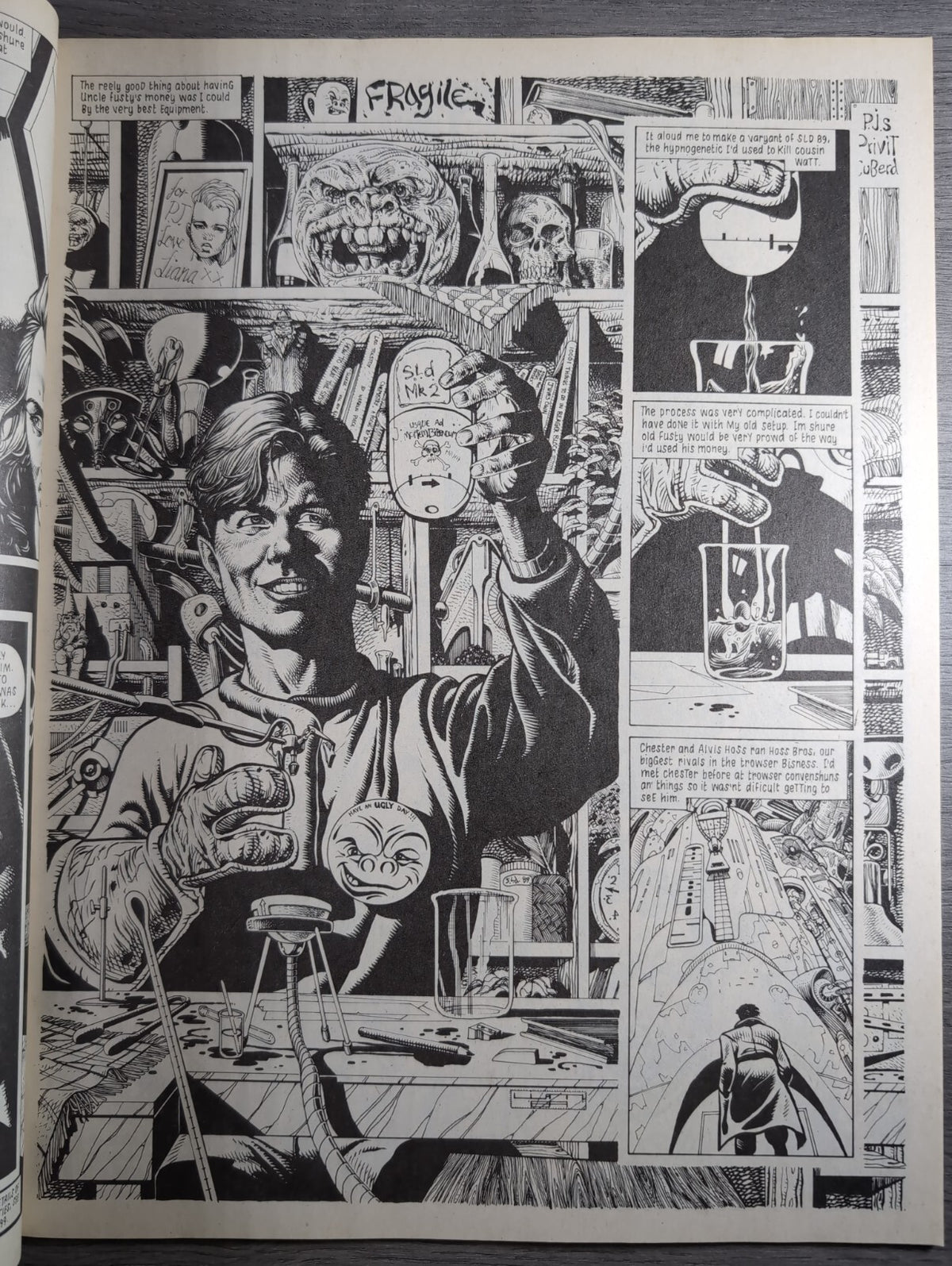 2000AD Prog 632 Featuring Judge Dread Comic 23rd June 1989  Vintage Retro Comic - Retrorama UK