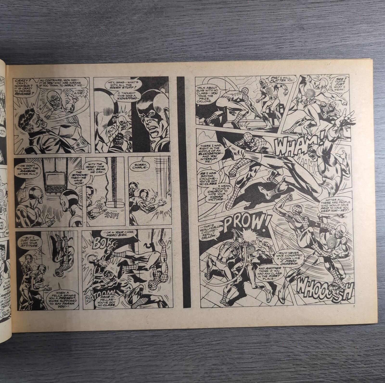 Super Spider-Man With The Super Heroes No. 193 Marvel Comics 20th October 1976