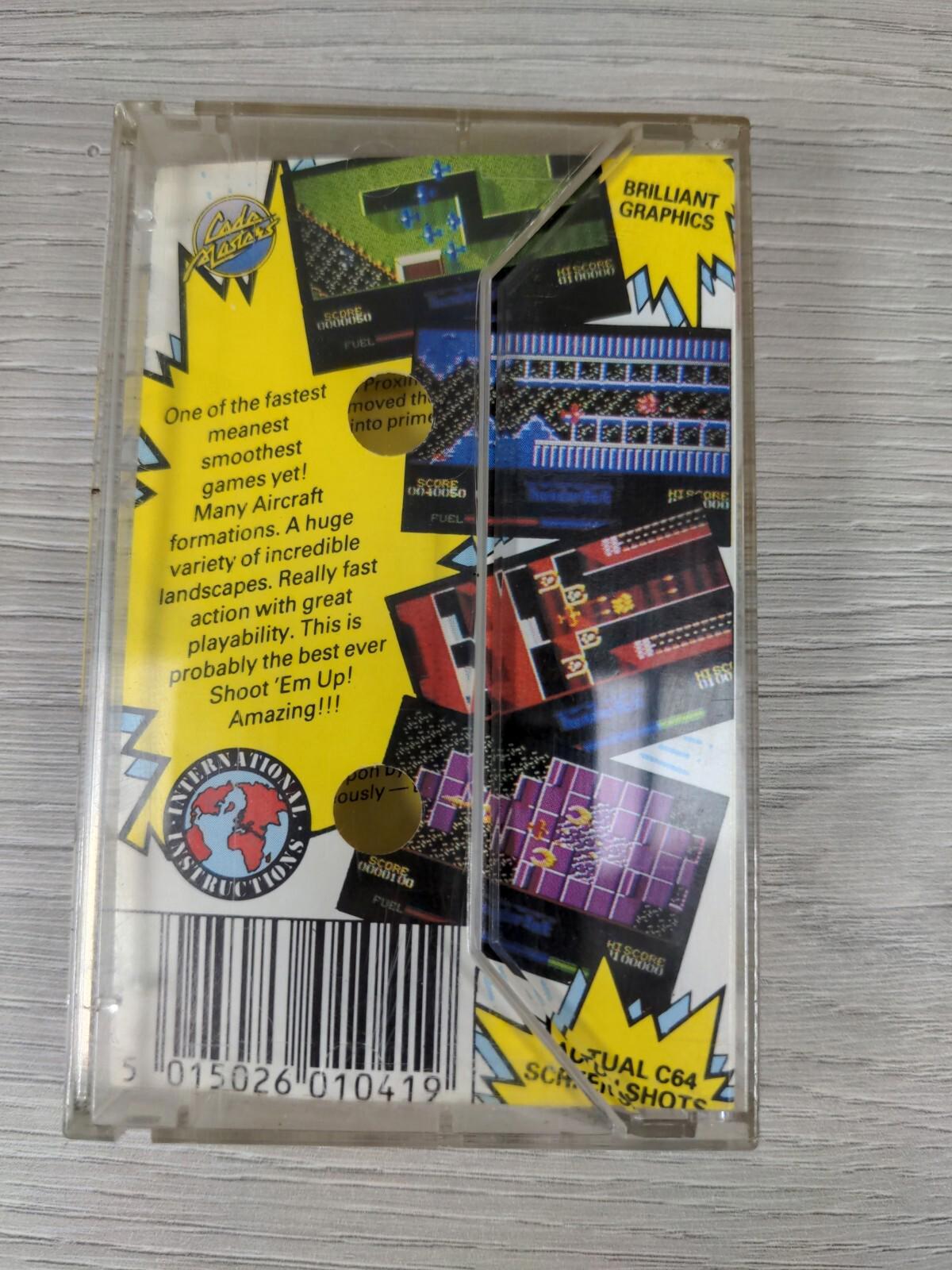 Thunderbolt Commodore 64 C64 Video Game Cassette Code Masters Tested & Working