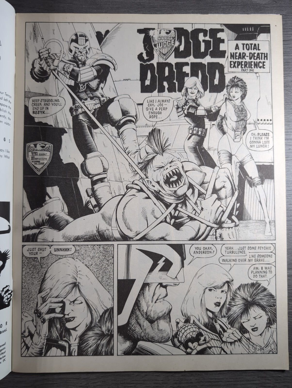 2000AD Prog 629 Featuring Judge Dread Comic 3rd June 1989 Vintage Retro Comic