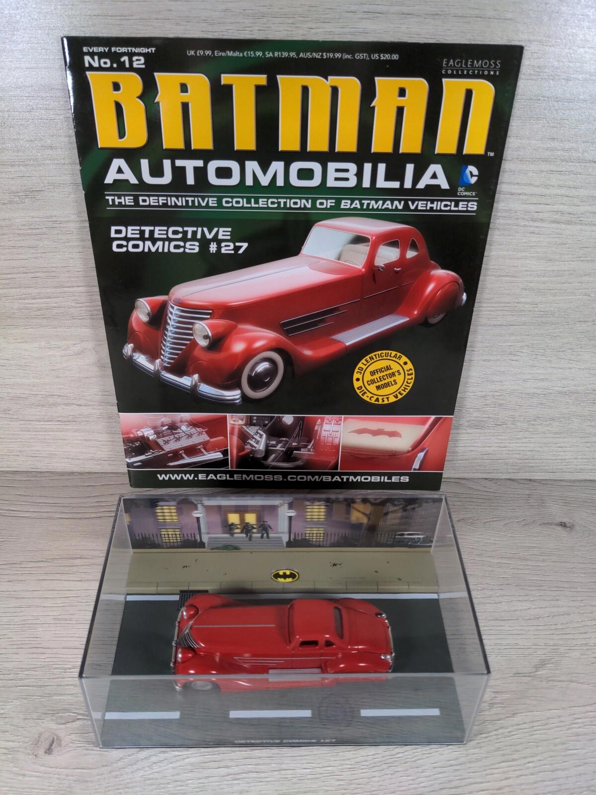 Eaglemoss Batman Automobilia Issue No 12 Detective Comics #27 DC Comics