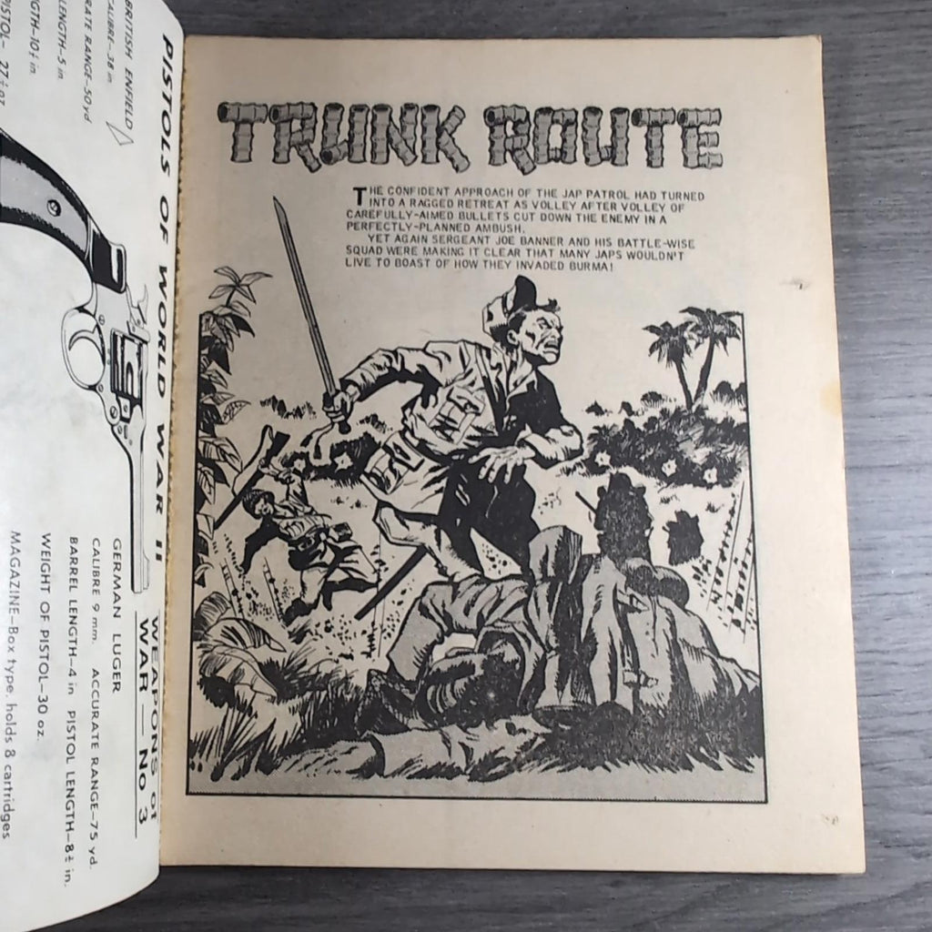Commando Comic Issue Number 941 Trunk Route