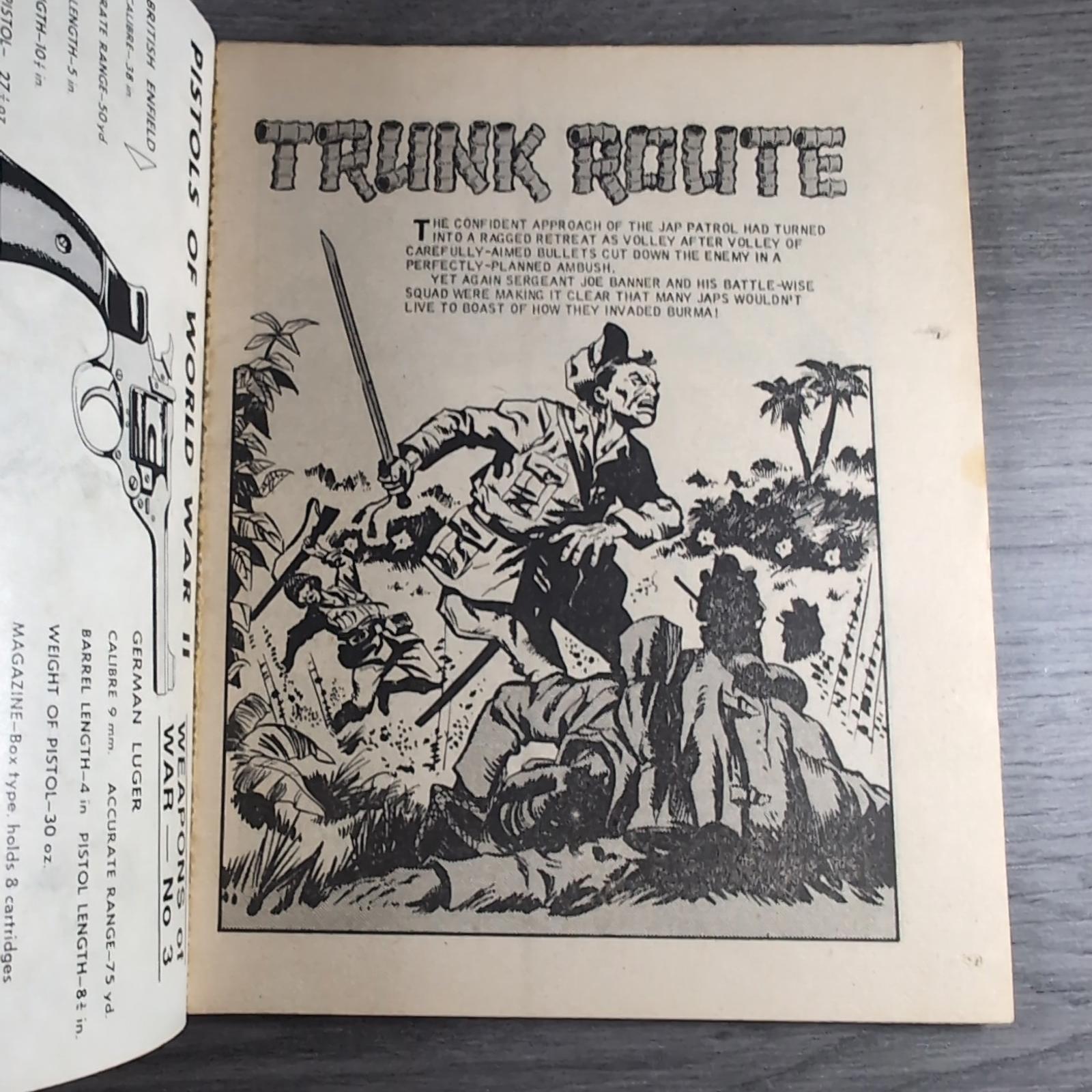Commando Comic Issue Number 941 Trunk Route