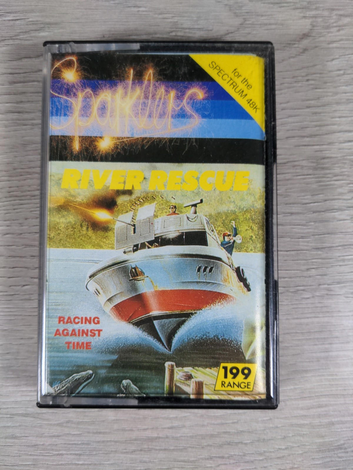 River Rescue ZX Spectrum 48K Game Cassette Tested & Working - Retrorama UK