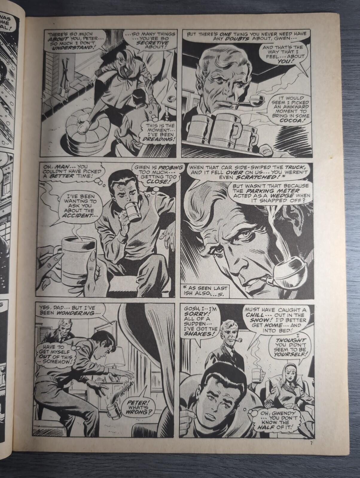 Spider-Man Comics Weekly No105 Marvel Comics UK 15th February 1975 Vintage Comic