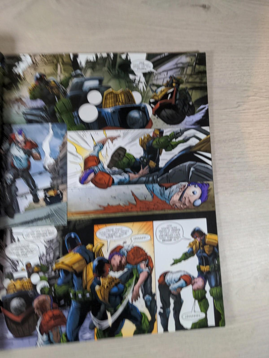 2000AD Comic Mega City Takedown Prog 1845 Date 14th August 2013