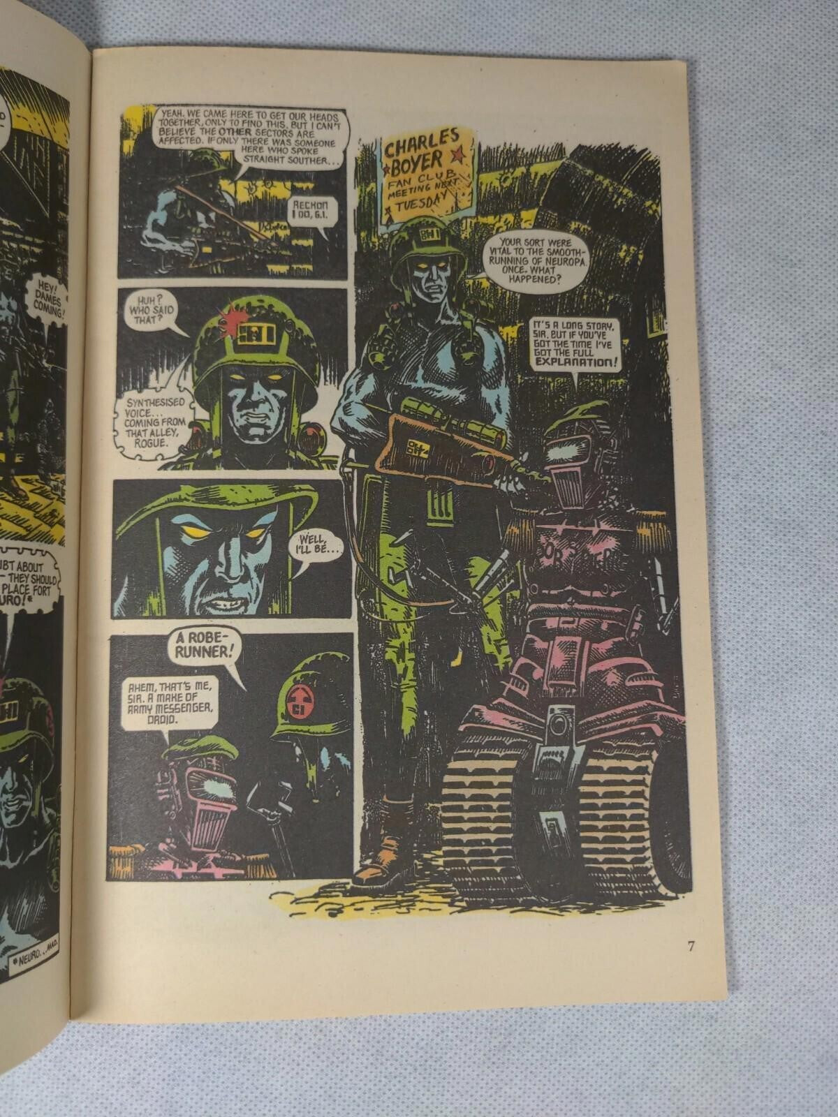 Quality Comics: Rogue Trooper The Bio Wire #9 Vintage Comic 1986