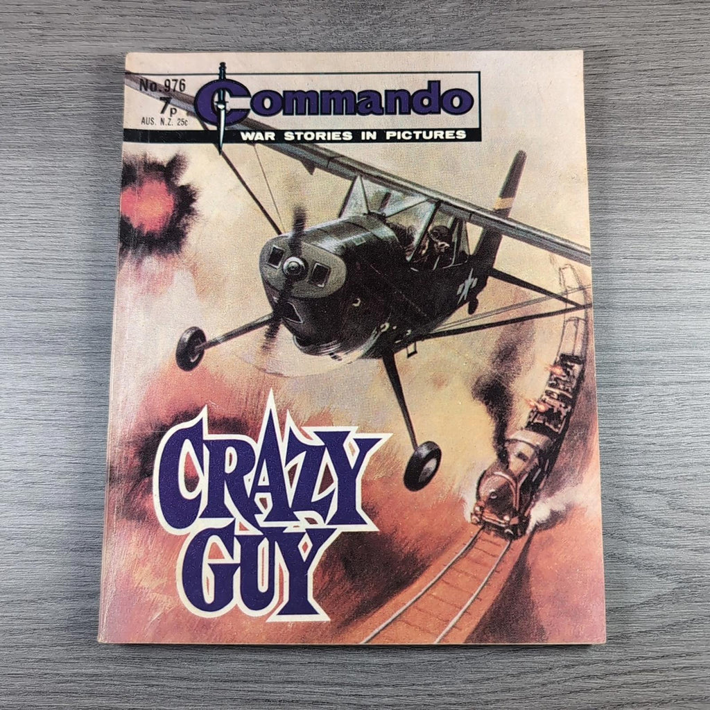 Commando Comic Issue Number 976 Crazy Guy