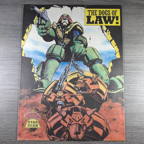 2000AD Prog 540 Featuring Judge Dredd 19th September 1987 Vintage Comic
