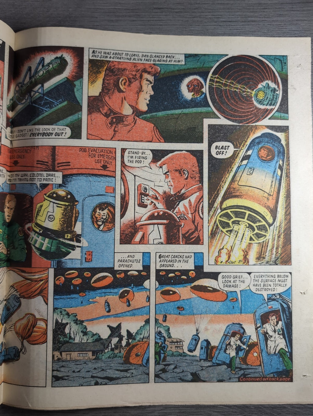 Eagle Comic Issue 7th July 1984 Vintage Retro UK Comic