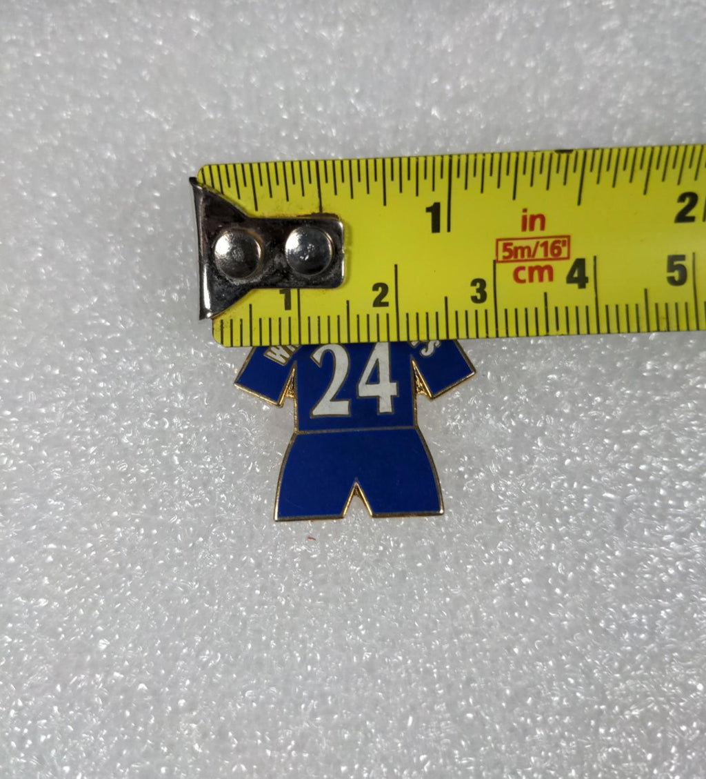Chelsea Football Club Wright-Phillips No24 Shirt Enamel Pin Badge - Retrorama UK