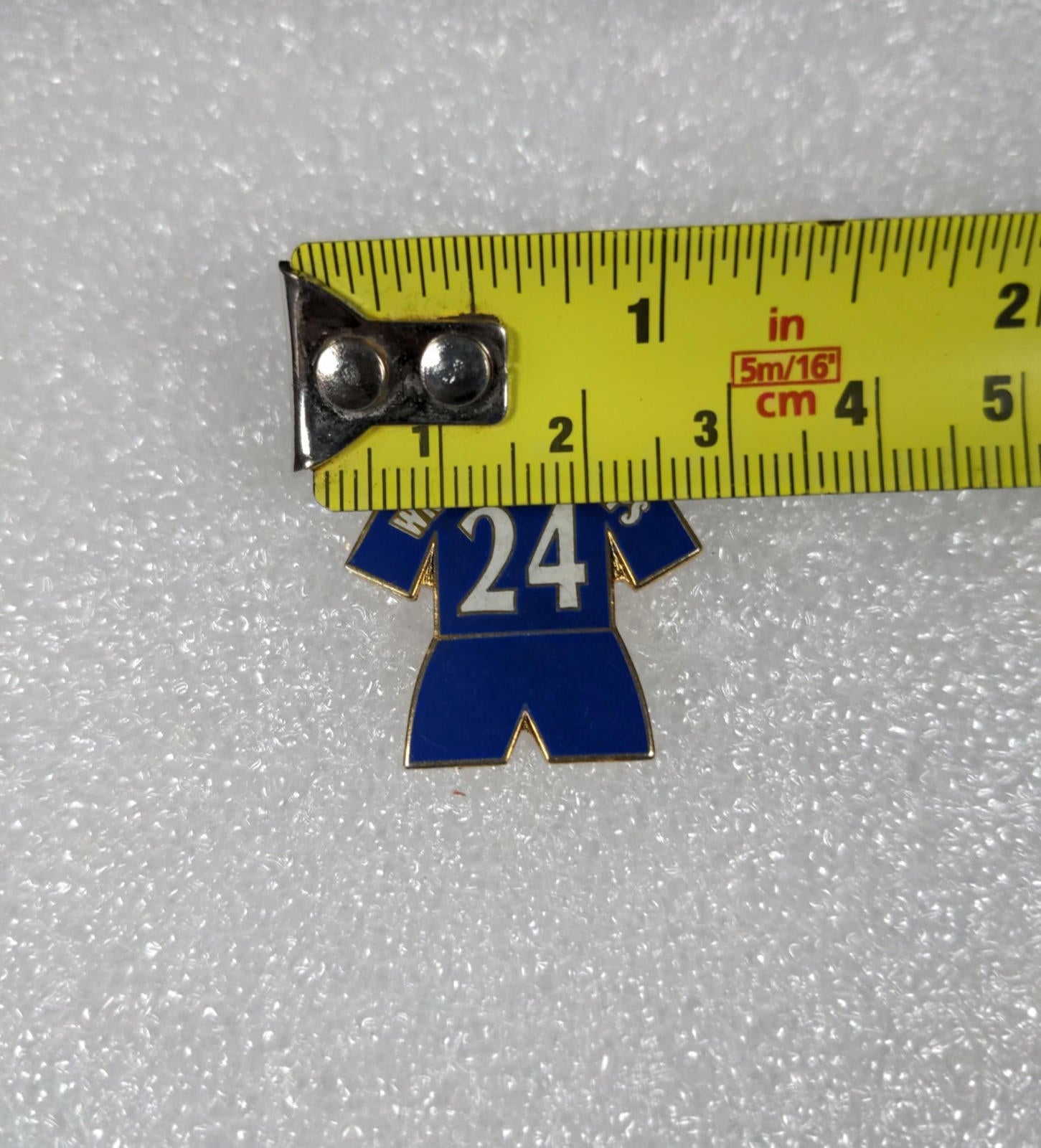 Chelsea Football Club Wright-Phillips No24 Shirt Enamel Pin Badge - Retrorama UK