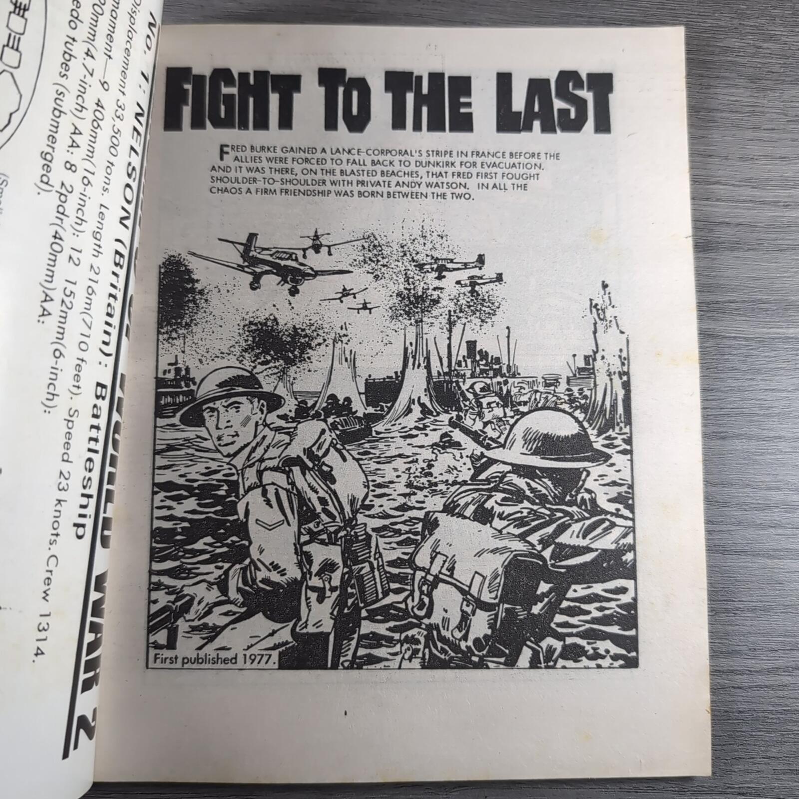 Commando Comic 2443 Fight To The Last  Vintage War Comic