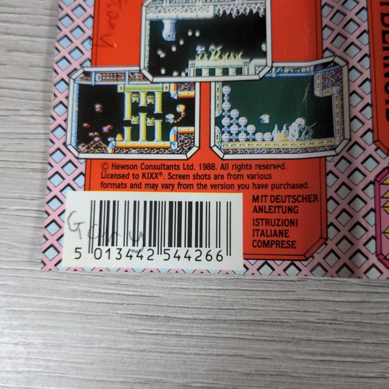 Cybernoid Commodore 64 C64 Game Cassette Tested & Working