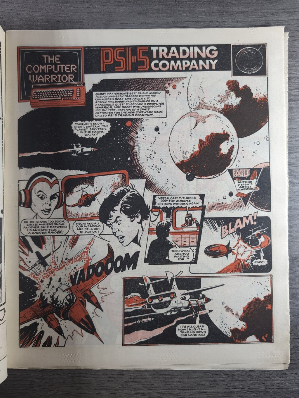 Eagle Comic Issue No. 215 3rd May 1988 Vintage Retro UK Comic