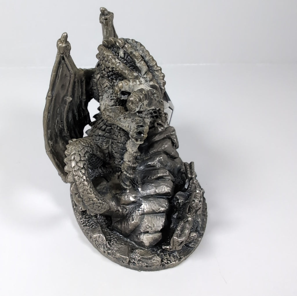 Myth & Magic Finding The Dragonets 3131 The Tudor Mint Pewter Metal Figure