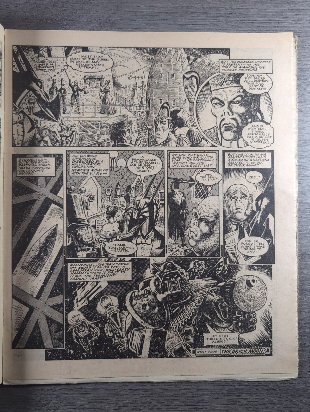 2000AD Prog 394 Featuring Judge Dredd Comic 1st Dec 1984 Vintage Retro Comic