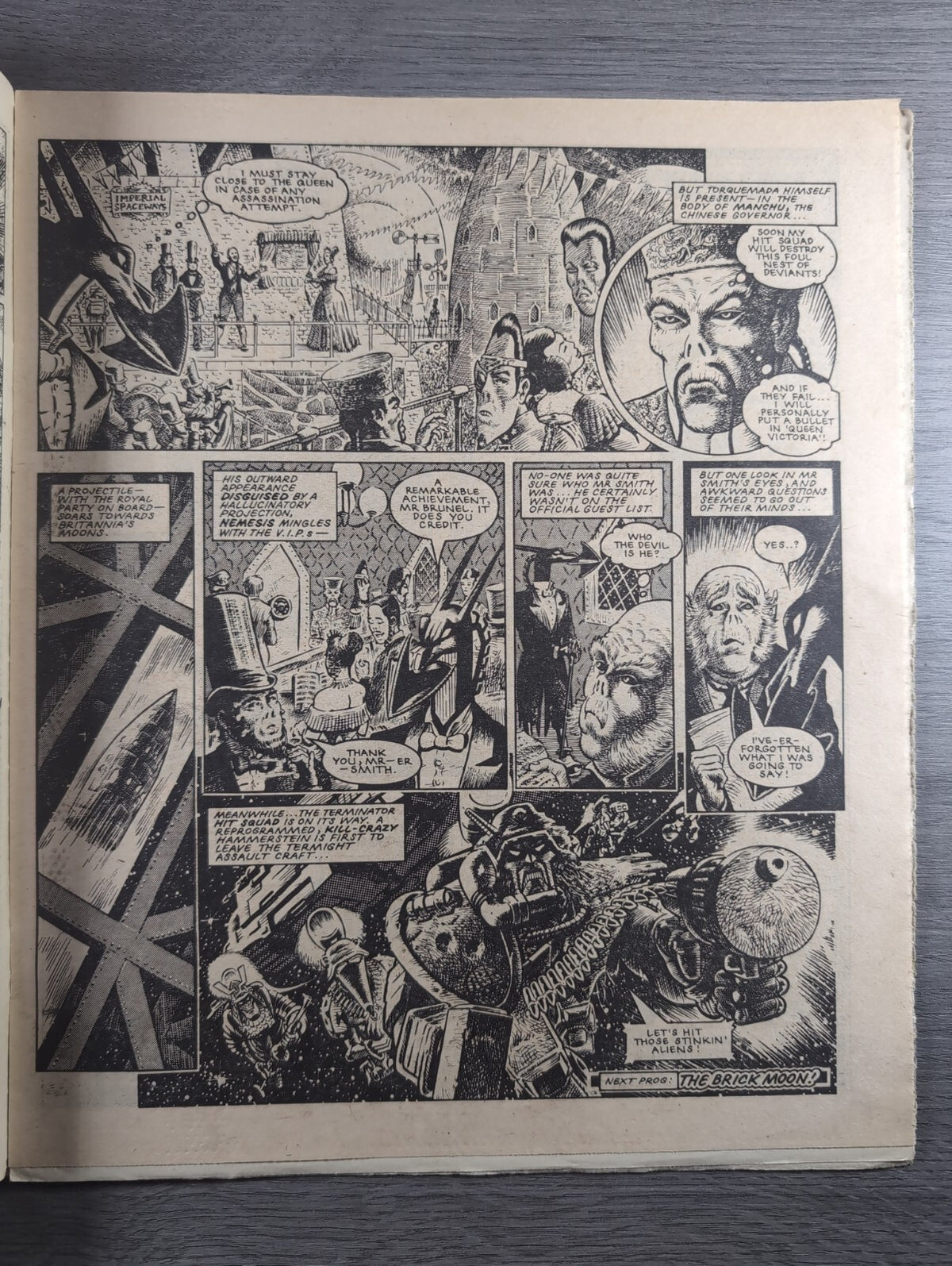 2000AD Prog 394 Featuring Judge Dredd Comic 1st Dec 1984 Vintage Retro Comic