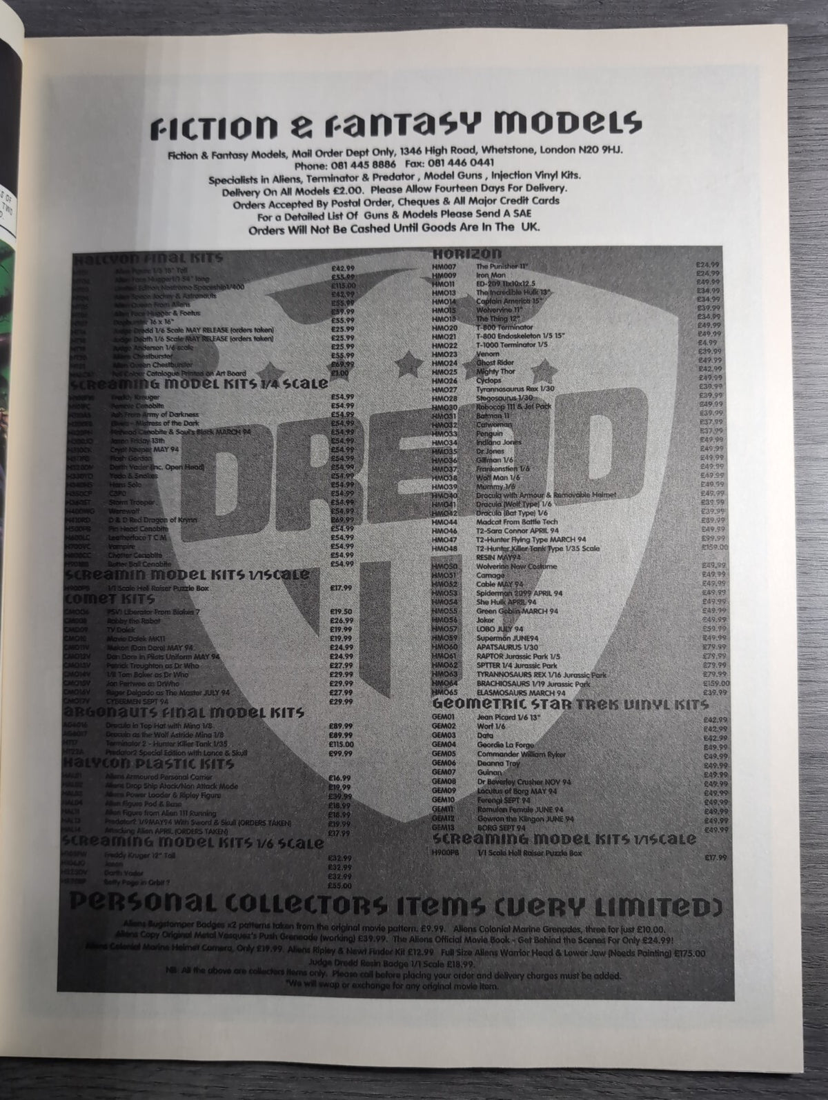 2000AD Prog 886 Featuring Judge Dredd Comic 6th May 1994 Vintage Retro Comic