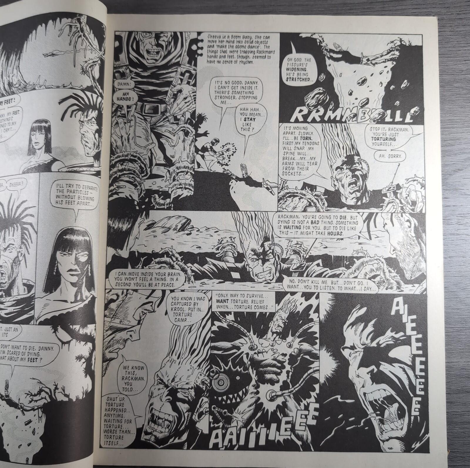 2000AD Prog 580 Featuring Judge Dredd 25th June 1988 Vintage Comic
