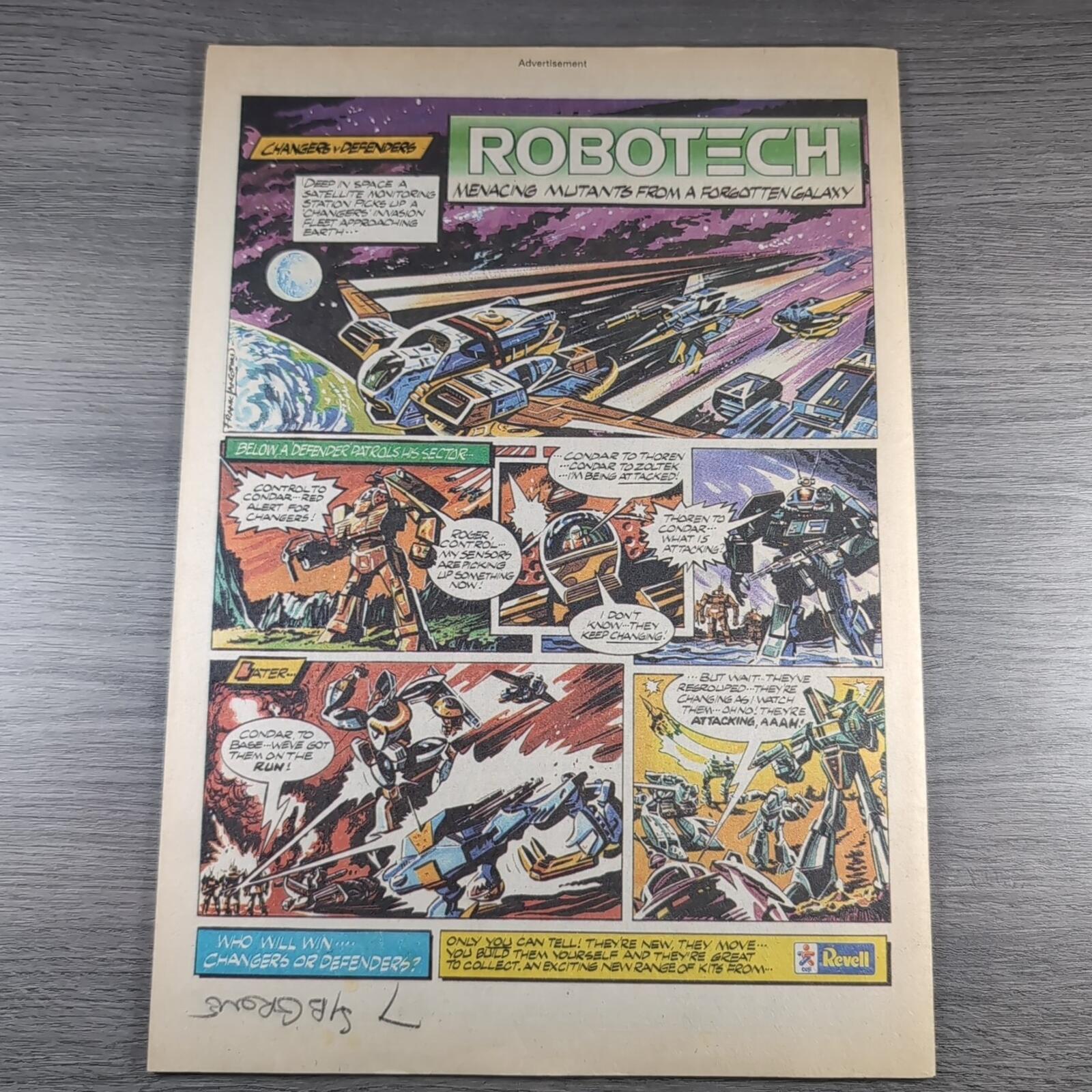 Roy of The Rovers 27th October 1984 Vintage Comic IPC Magazines