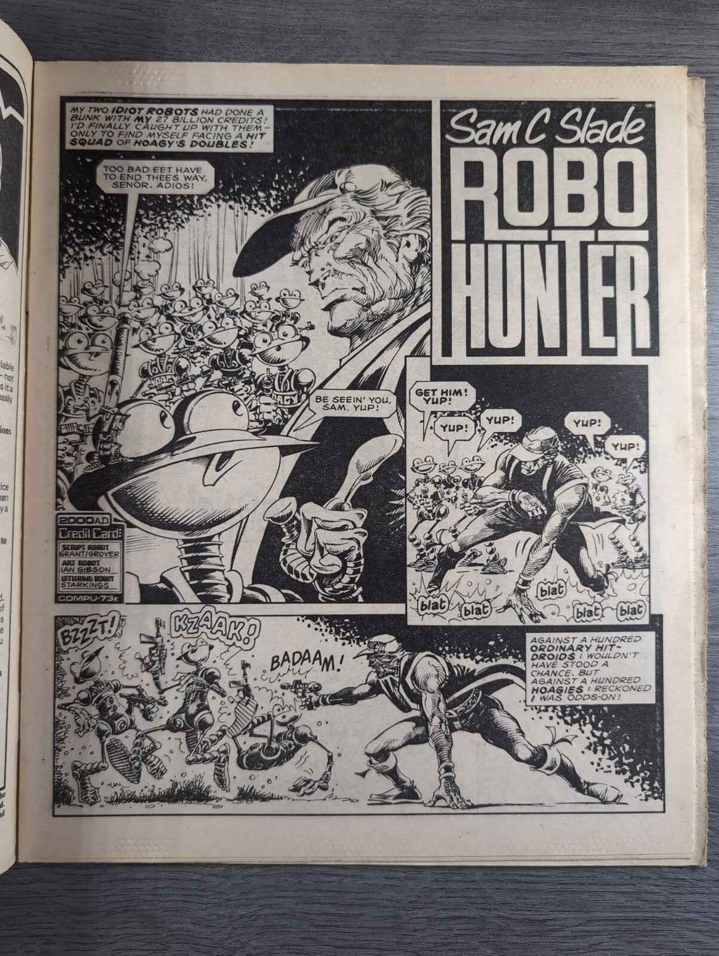 2000AD Prog 442 Featuring Judge Dread Comic 2nd Nov 1985 Vintage Retro Comic