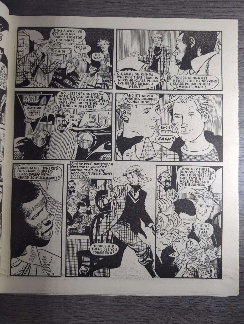 Eagle Comic Issue No. 240 25th October 1986 Vintage Retro UK Comic