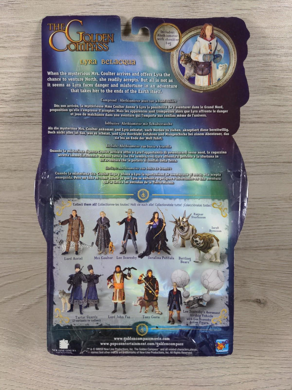 The Golden Compass Lyra Belacqua Collectable Figure Popco