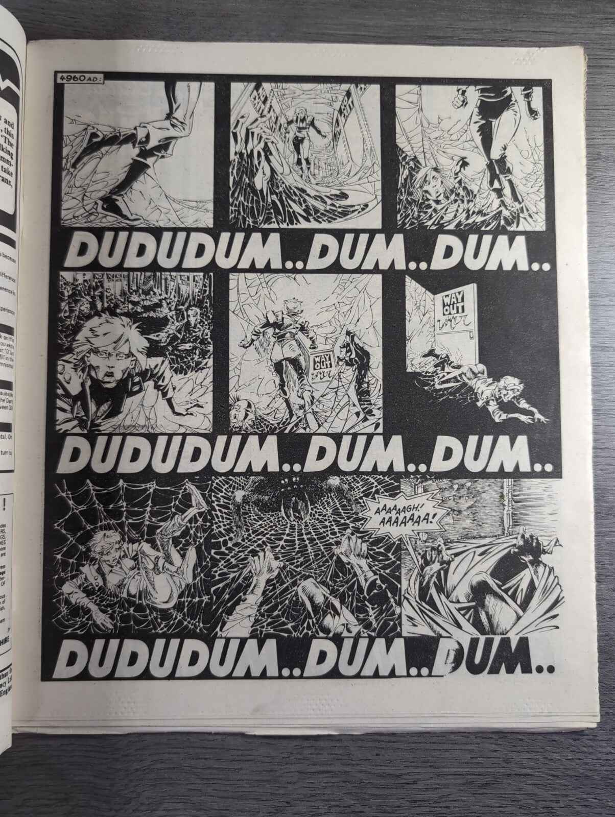 2000AD Prog 452 Featuring Judge Dread Comic 11th Jan 1986 Vintage Retro Comic