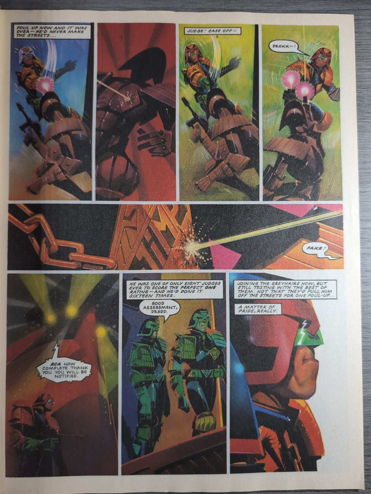 2000AD Prog 650 Featuring Judge Dread Comic 28th Oct 1989 Vintage Retro Comic - Retrorama UK