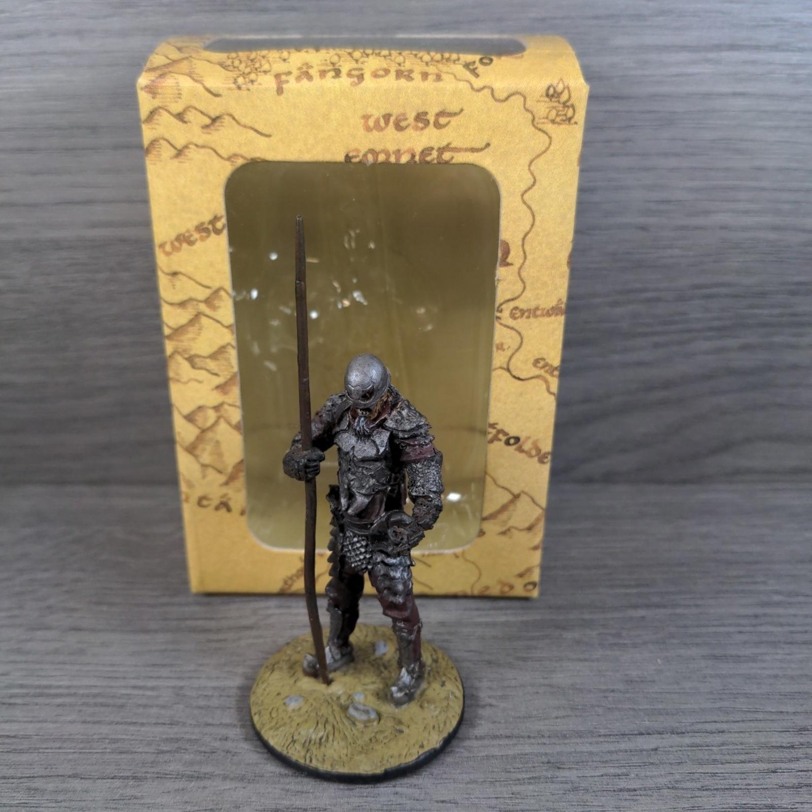Eaglemoss Orc Raider Lord of the Rings Collectors Models Metal Figure NLP 2006